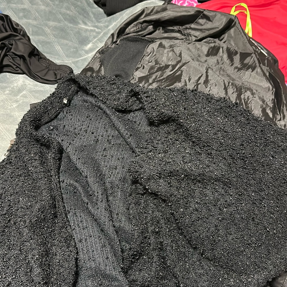 Black soft sweater